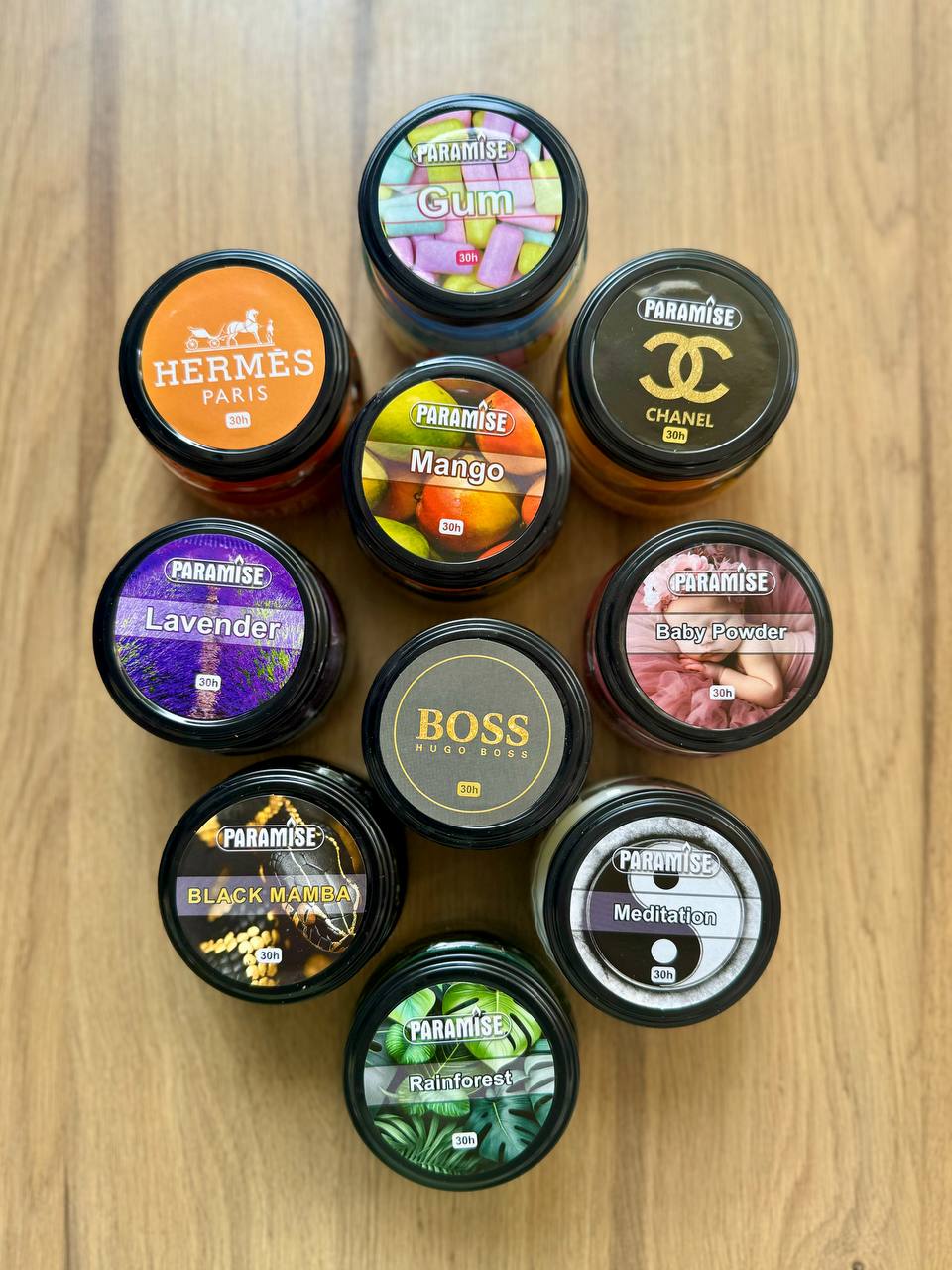 شمع عطری درب فلزی
